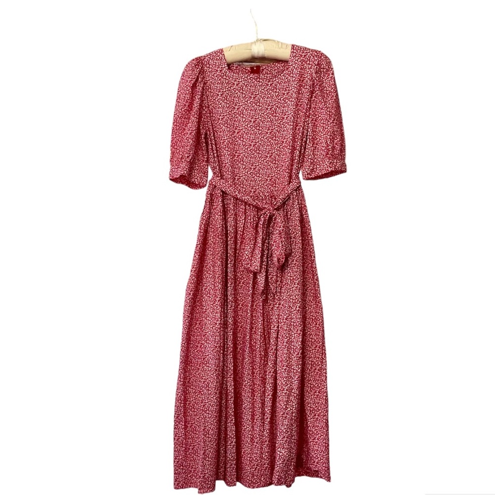 Vintage Laura Ashley Prairie Dress - Lightweight Cotton with pockets